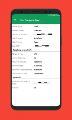 Sim Contacts Tool - Sim Contacts Import / Export android App screenshot 2